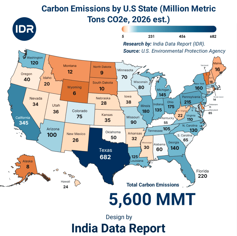 The Carbon Map: 2026 U.S. Emissions & Economic Reality